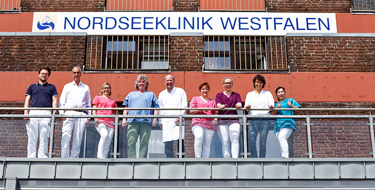Nordseeklinik Westfalen das gesundheitsorientierte Team in Wyk auf Foehr kümmert sich um die Behandlungsschwerpunkte